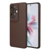 Newface Oppo Reno 11F Kılıf First Silikon - Kahverengi