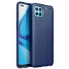 Newface Oppo Reno 4 Lite Kılıf Auto Focus Kapak - Lacivert
