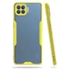 Newface Oppo Reno 4 Lite Kılıf Platin Silikon - Sarı