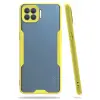 Newface Oppo Reno 4 Lite Kılıf Platin Silikon - Sarı