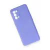 Newface Oppo Reno 5 Kılıf First Silikon - Lila