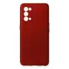 Newface Oppo Reno 5 Pro Kılıf First Silikon - Bordo