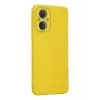 Newface Oppo Reno 7 Lite Kılıf Lansman Glass Kapak - Sarı