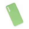 Newface Realme 7 Kılıf First Silikon - Yeşil