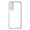 Newface Realme 7 Kılıf Miami Şeffaf Silikon - Lila
