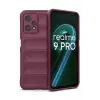 Newface Realme 9 Pro 5G Kılıf Optimum Silikon - Bordo