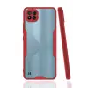 Newface Realme C11 2021 Kılıf Platin Silikon - Kırmızı