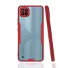 Newface Realme C11 2021 Kılıf Platin Silikon - Kırmızı
