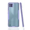 Newface Realme C11 2021 Kılıf Platin Silikon - Lila