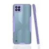 Newface Realme C11 2021 Kılıf Platin Silikon - Lila