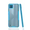 Newface Realme C11 2021 Kılıf Platin Silikon - Mavi