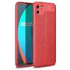 Newface Realme C11 Kılıf Auto Focus Kapak - Kırmızı