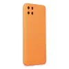 Newface Realme C11 Kılıf Nano içi Kadife Silikon - Turuncu