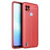 Newface Realme C21 Kılıf Auto Focus Kapak - Kırmızı