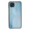 Newface Realme C21 Kılıf Miami Şeffaf Silikon - Lacivert