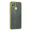 Newface Realme C21 Kılıf Montreal Silikon Kapak - Açık Yeşil