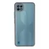 Newface Realme C21 Kılıf Montreal Silikon Kapak - Gri