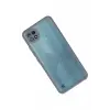 Newface Realme C21 Kılıf Montreal Silikon Kapak - Gri