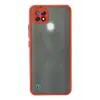 Newface Realme C21 Kılıf Montreal Silikon Kapak - Kırmızı