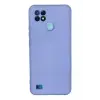Newface Realme C21 Kılıf Nano içi Kadife Silikon - Lila