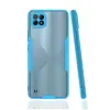 Newface Realme C21 Kılıf Platin Silikon - Mavi