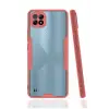 Newface Realme C21 Kılıf Platin Silikon - Pembe