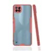 Newface Realme C21 Kılıf Platin Silikon - Pembe