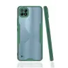 Newface Realme C21 Kılıf Platin Silikon - Yeşil