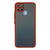 Newface Realme C21Y Kılıf Montreal Silikon Kapak - Kırmızı