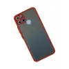 Newface Realme C21Y Kılıf Montreal Silikon Kapak - Kırmızı