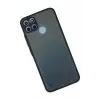 Newface Realme C21Y Kılıf Montreal Silikon Kapak - Lacivert