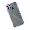 Newface Realme C25 Kılıf Montreal Silikon Kapak - Mor