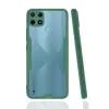 Newface Realme C25Y Kılıf Platin Silikon - Yeşil