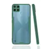 Newface Realme C25Y Kılıf Platin Silikon - Yeşil