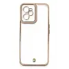 Newface Realme C35 Kılıf Liva Lens Silikon - Pudra