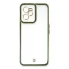 Newface Realme C35 Kılıf Liva Lens Silikon - Yeşil