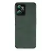 Newface Realme C35 Kılıf Loop Deri Silikon - Yeşil