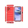 Newface Realme C35 Kılıf Optimum Silikon - Kırmızı