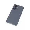 Newface Realme C55 Kılıf Nano içi Kadife Silikon - Gri