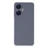 Newface Realme C55 Kılıf Nano içi Kadife Silikon - Gri
