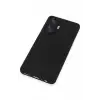 Newface Realme C55 Kılıf Nano içi Kadife Silikon - Siyah