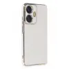 Newface Realme C55 Kılıf Volet Silikon - Beyaz