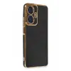 Newface Realme C55 Kılıf Volet Silikon - Siyah