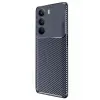 Newface Realme C75 4G Auto Focus Karbon Kapak - Lacivert