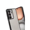 Newface Realme C75 4G Kılıf Razer Lensli Silikon - Siyah