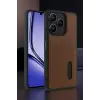 Newface Realme Note 50 4G Kılıf Sara Kartvizitli Deri Kılıf - Lacivert