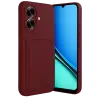 Newface Realme Note 60 Kelvin Kartvizitli Silikon - Bordo