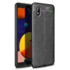 Newface Samsung Galaxy A01 Core Kılıf Auto Focus Kapak - Siyah