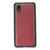 Newface Samsung Galaxy A01 Core Kılıf Miami Şeffaf Silikon - Koyu Yeşil