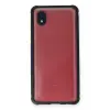 Newface Samsung Galaxy A01 Core Kılıf Miami Şeffaf Silikon - Lacivert